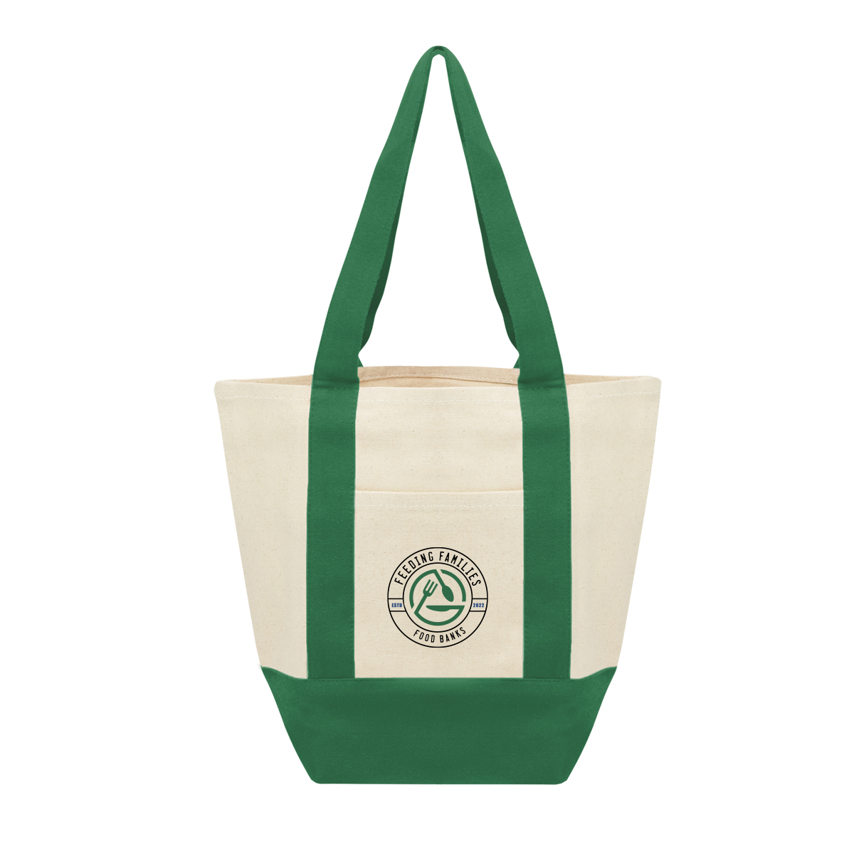 Mini Starboard 10 oz. Recycled Cotton Canvas Tote, custom tote bag with logo imprint 22