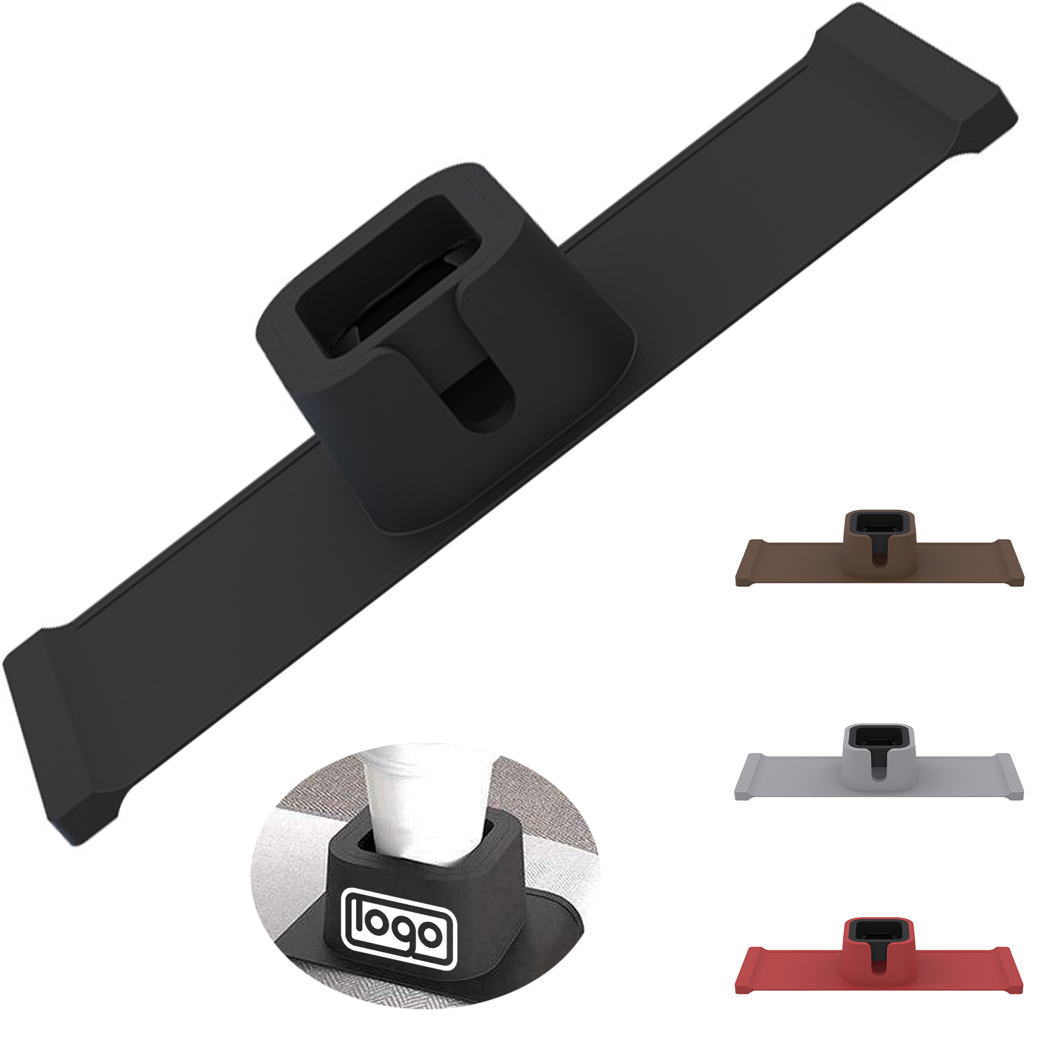 Food Grade Silicone Sofa Armrest Cup Holder 2