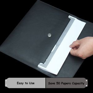 PU Leather A4 Document Folder With Magnetic Closure 17