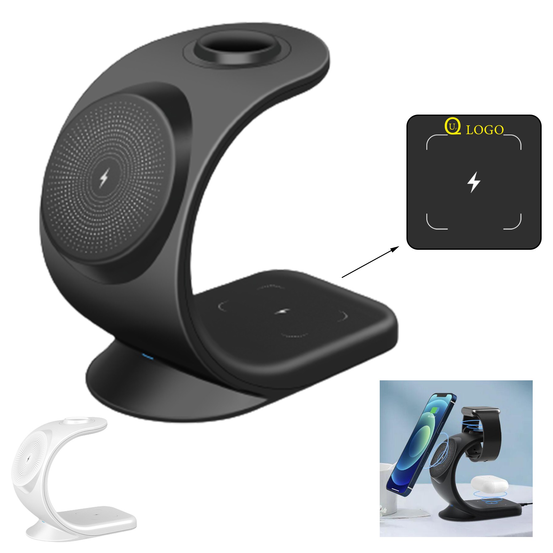 3 In 1 Magnetic Wireless Charger Station