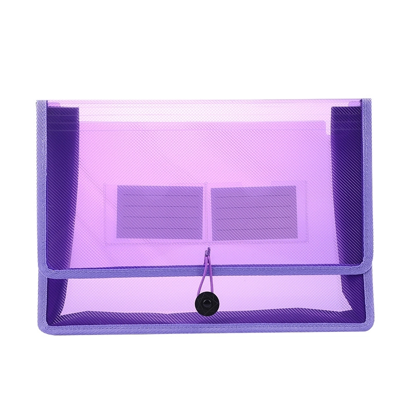 A4 Popper Wallet Plastic Folder Poly Pockets Envelope 9