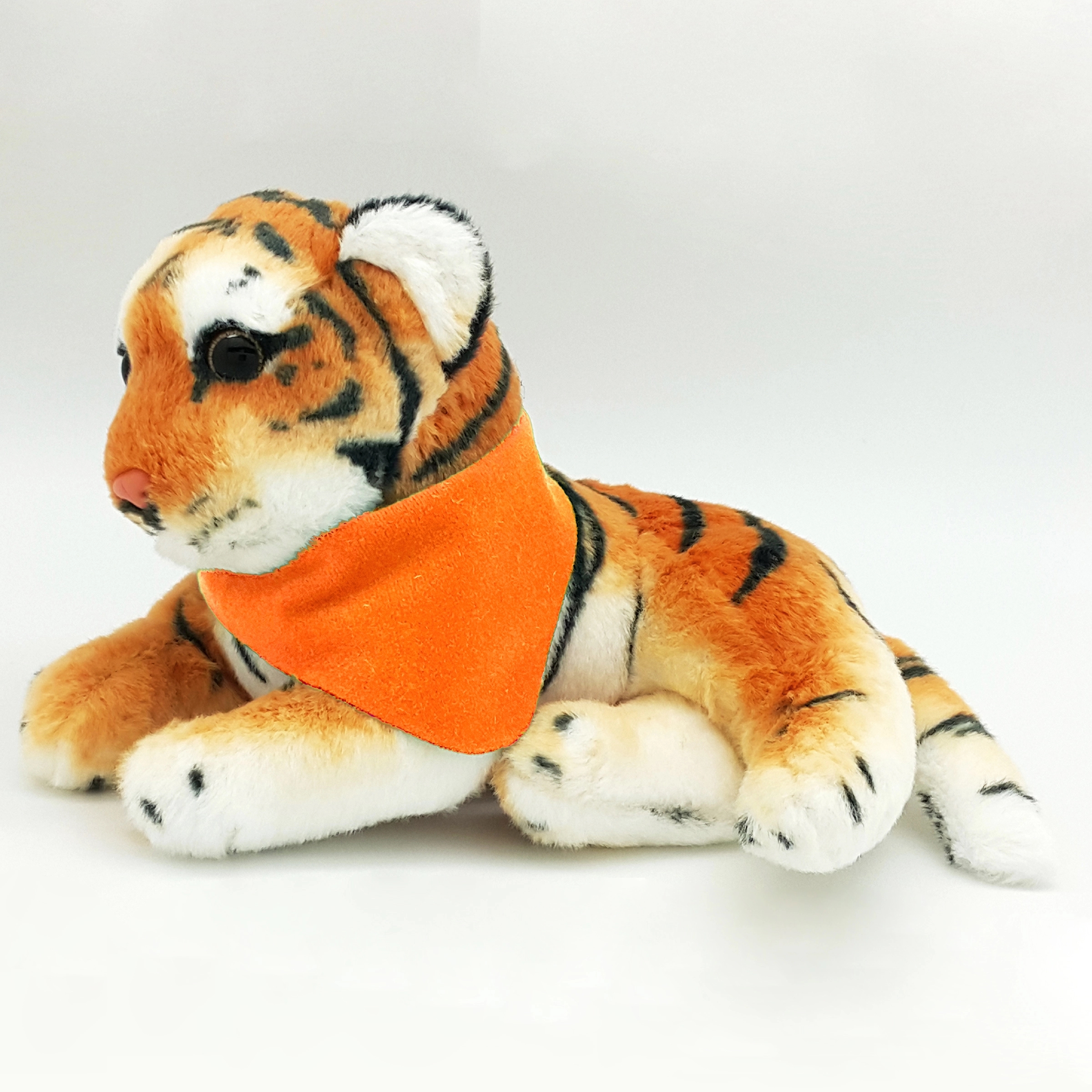 8" Jungle Animals Sitting Bengal Tiger 3