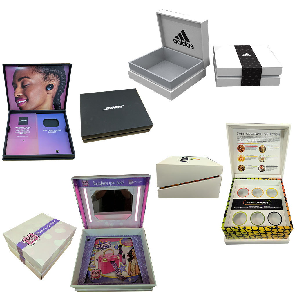 Custom Printed Full Color Hinged Soft Touch Luxury Gift Box - Custom-Sized 2