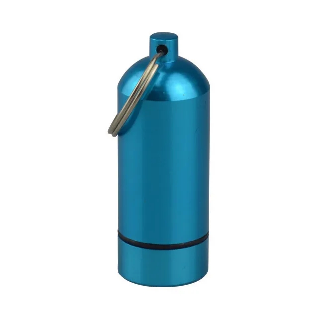Aluminum Pill Holder Keychain 4