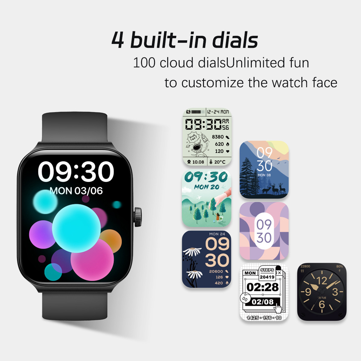 Fitness Tracker Watch with Heart Rate Monitor 8