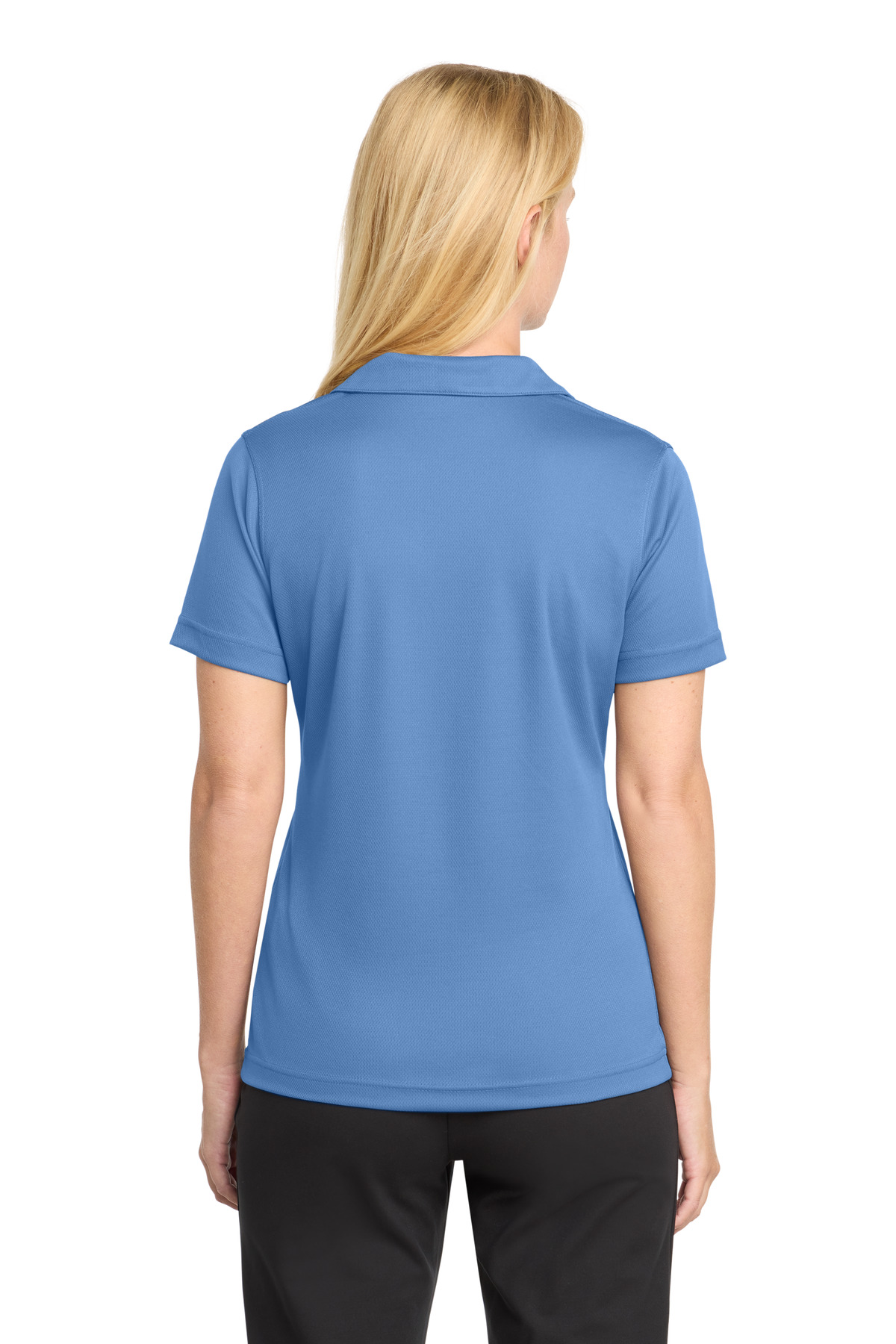 Sport-Tek Women's Dri-Mesh V-Neck Polo. L469 53