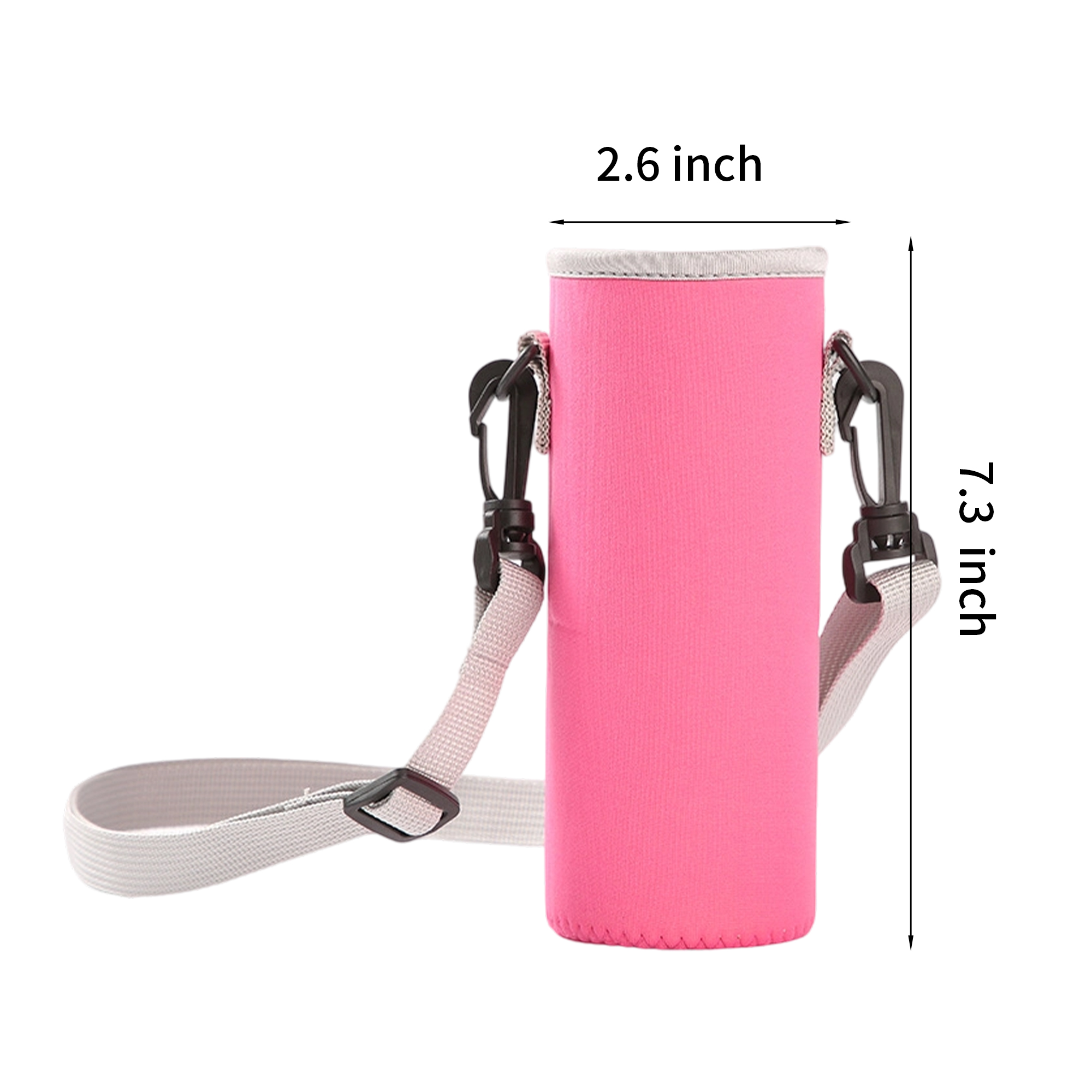 Polyester Insulated Shoulder Carrier For 18 Ounce Bottle 7.3" By 2.6" 9