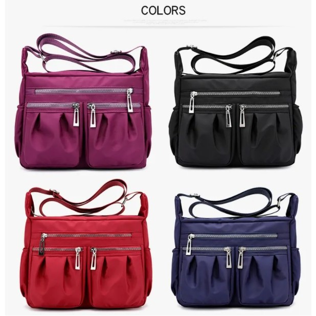 Custom Nylon Shoulder Bag 1