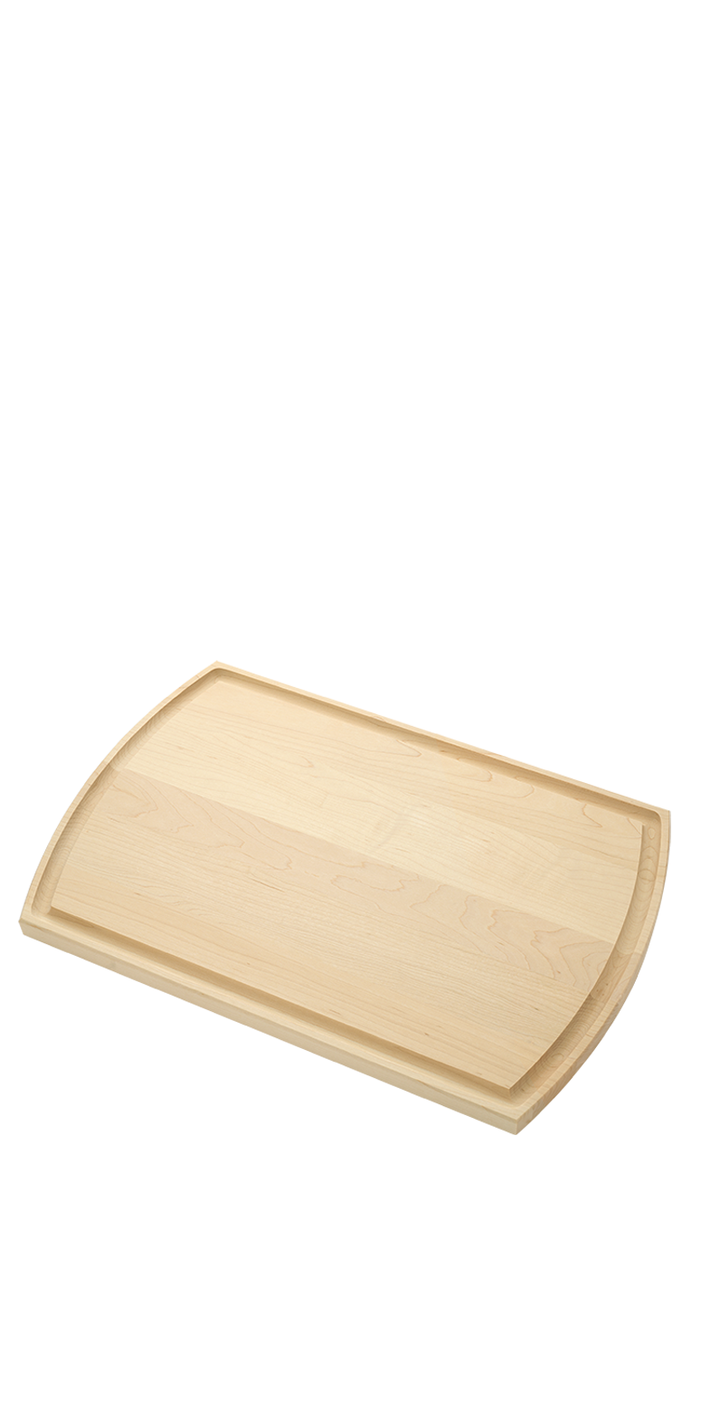 Niagara Cutlery™ Maple Arch Cutting Board 16” 15