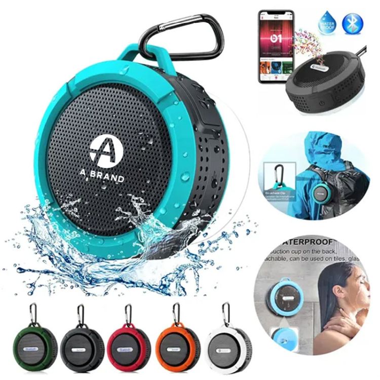 Waterproof Ultra-portable Bluetooth Speaker With Clip 3