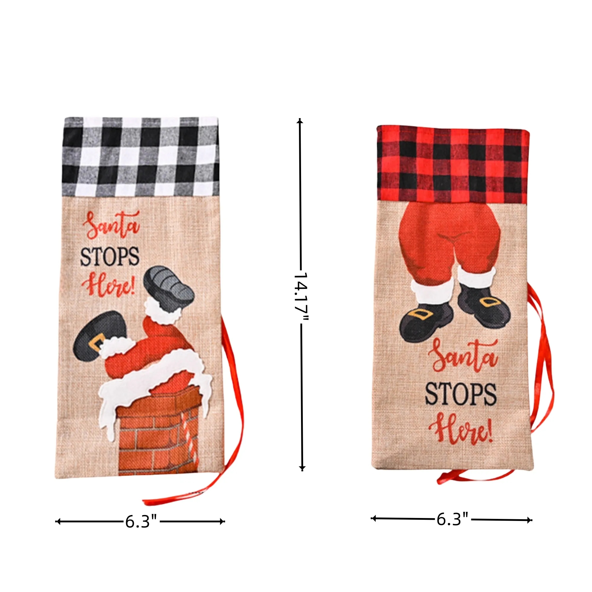 Red Wine Bottle Bag 2