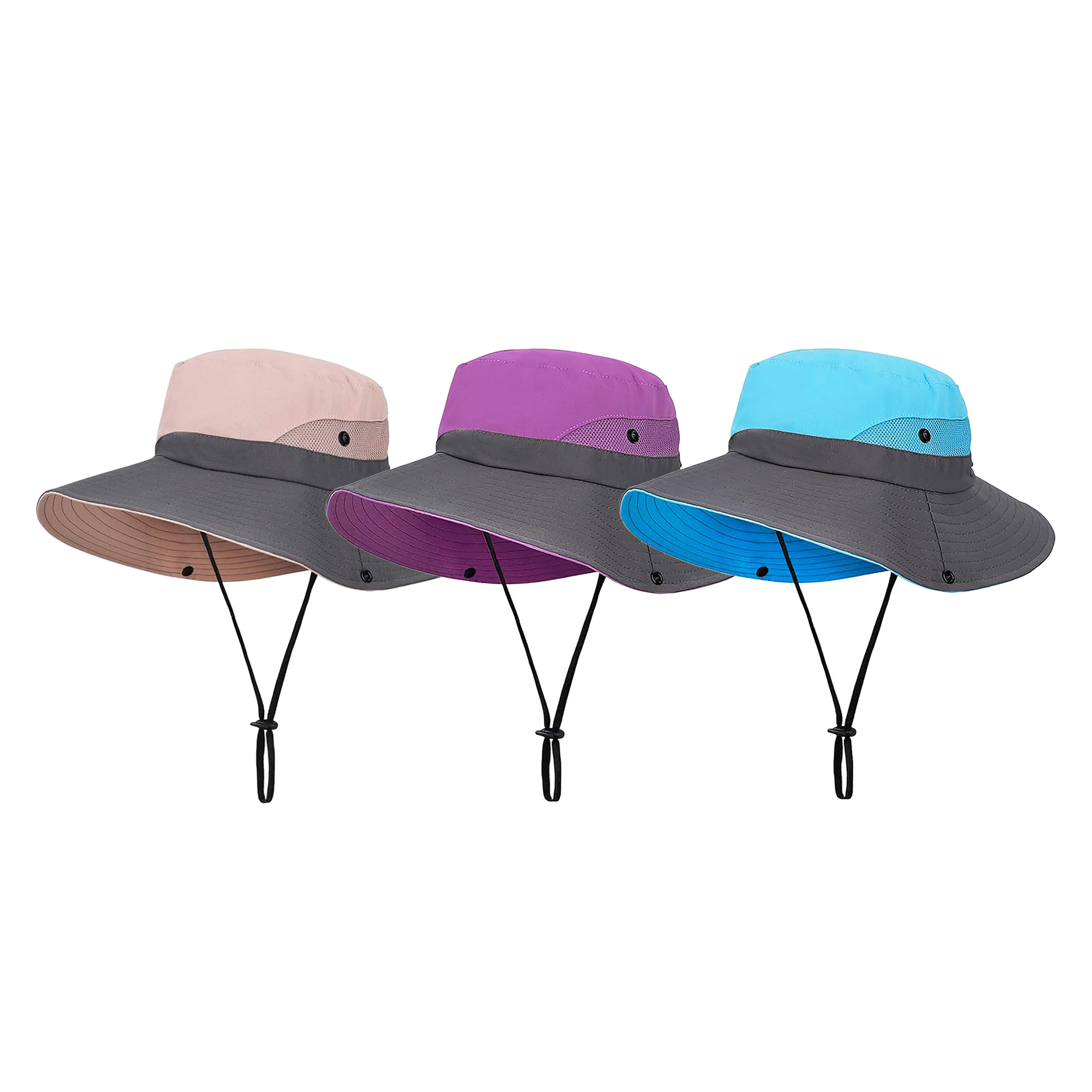 Women's Outdoor UV Protection Foldable Sun Hats 4