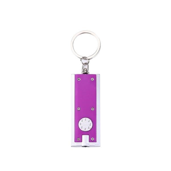Mini Flash Light w/Super Bright LED & Swivel Key Chain 6