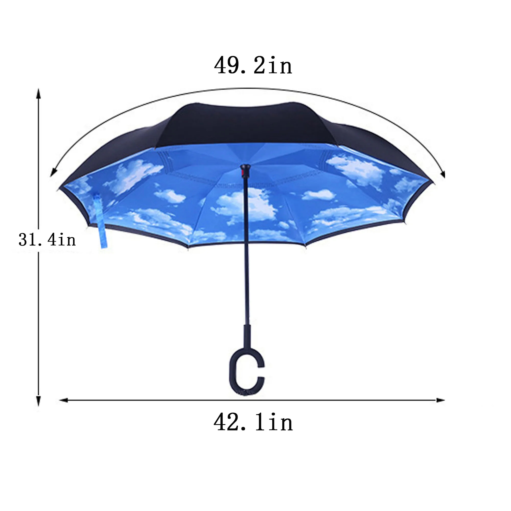 Automatic Inverted Umbrella 3