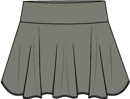 UA Motion Girls' Skort 4