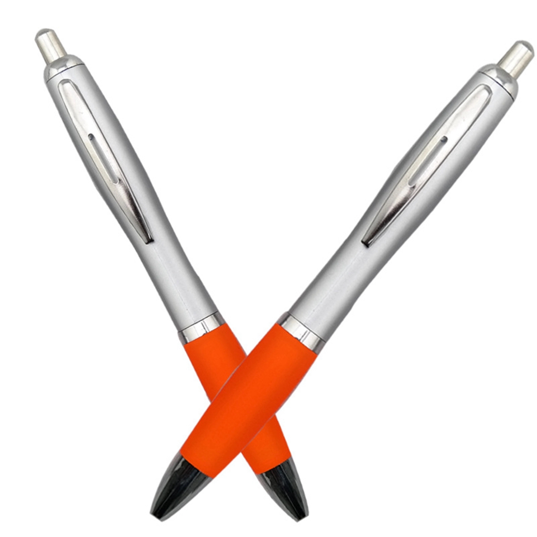 Silver Coated Gourd Shaped Ballpoint Pen 4