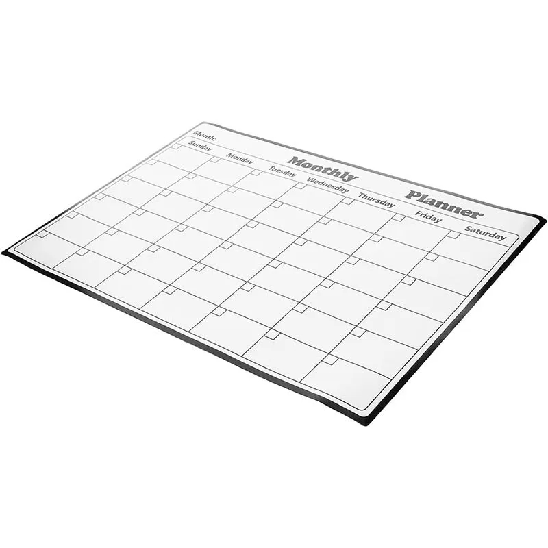 Refrigerator Reusable Magnetic Dry Erase Monthly Planner 7