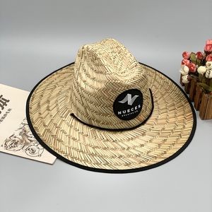 Classic Straw Lifeguard Hat 3