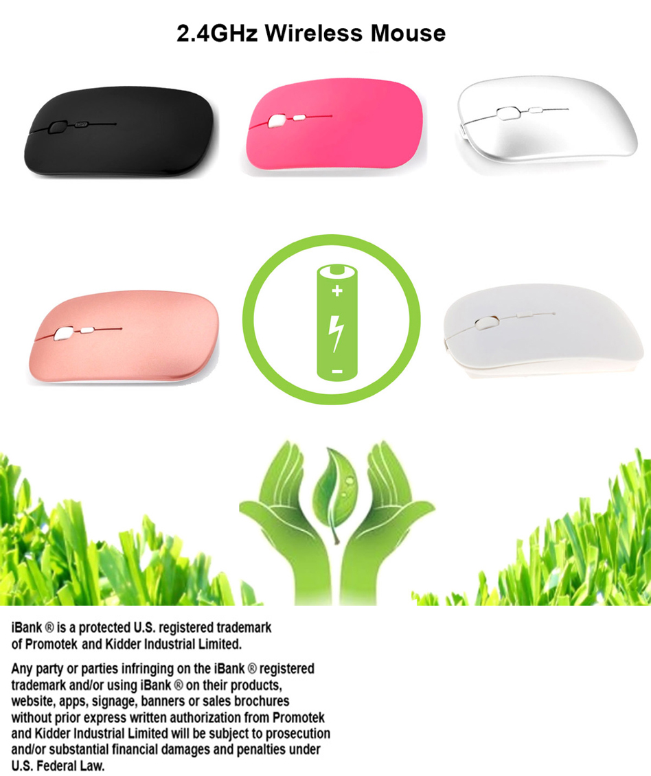 iBank ® 2.4GHz Rechargeable Wireless Mouse 1