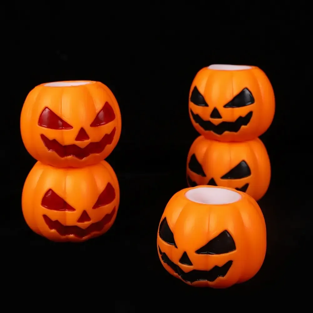 Pumpkin Stress Toys With Ghost in Cups 9