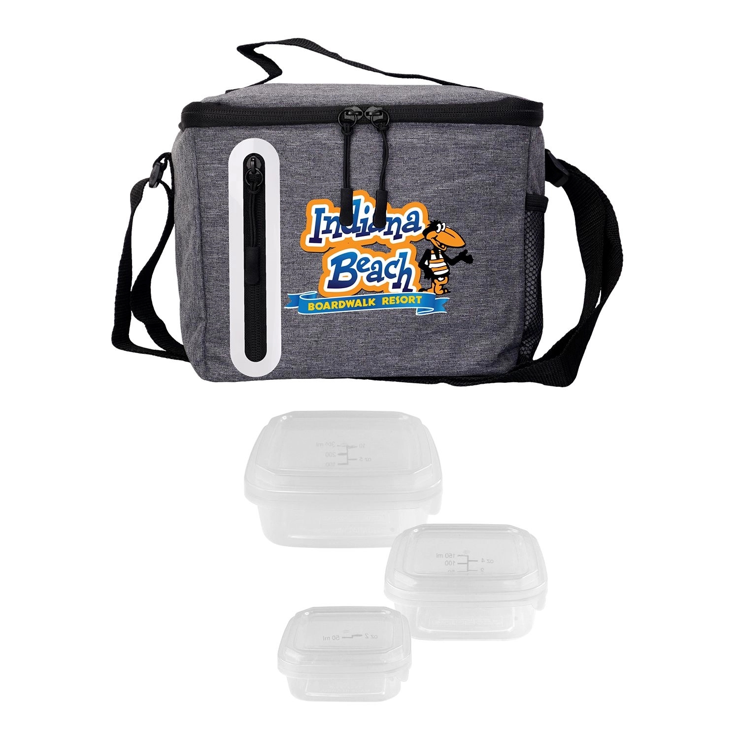 Portion Control Oval Cooler Lunch Set 4