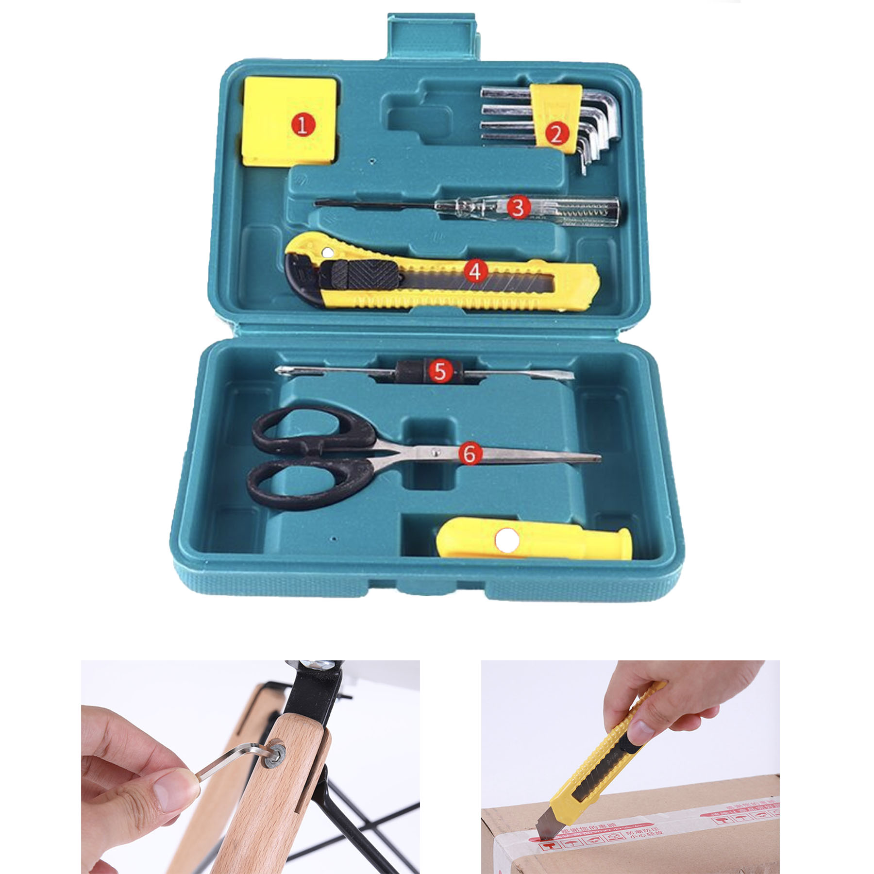 Vehicle Repair Tool Kit Box 7PCS 2