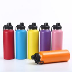 32 oz Stainless Steel Vacuum Water Bottle, custom water bottle with logo imprint 2