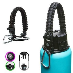 Paracord Flask Tumbler Rope Bottle Holder 13