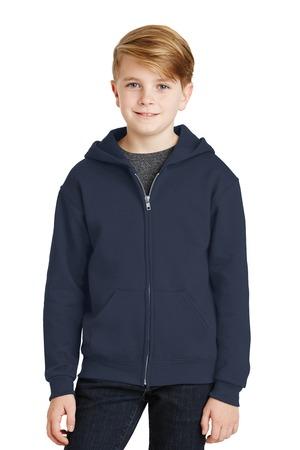 Jerzees® Youth NuBlend Full-Zip Hooded Sweatshirt 12
