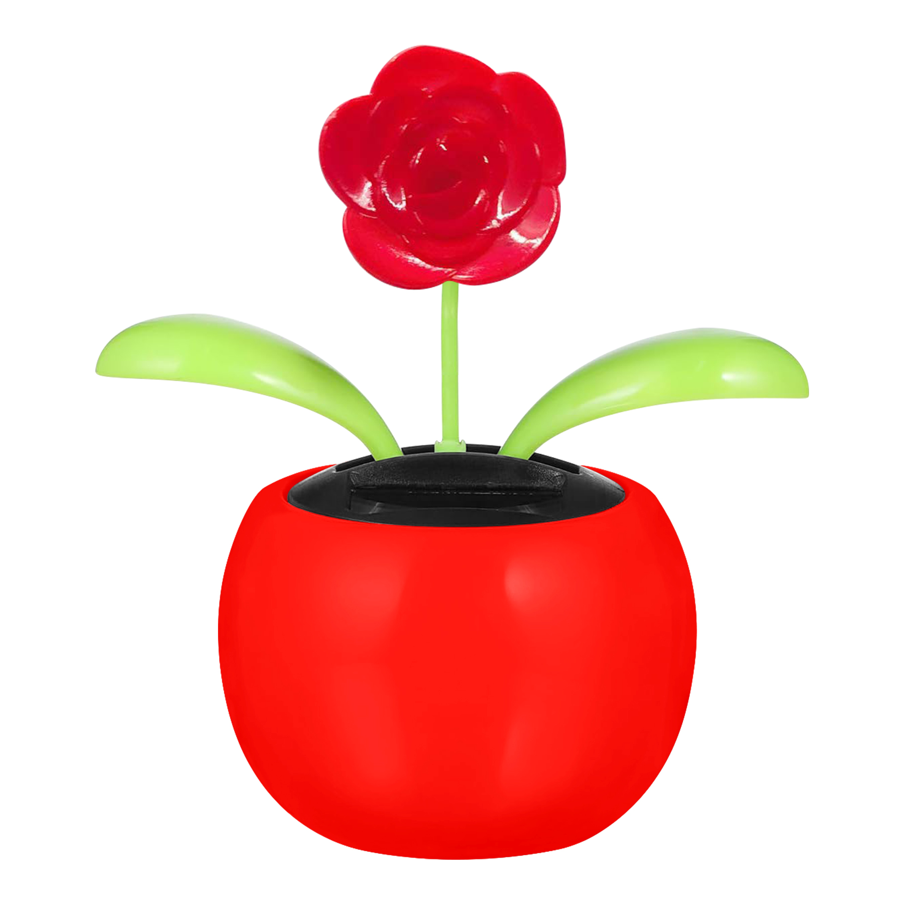 Solar Powered Dancing Flower Car Decor 16