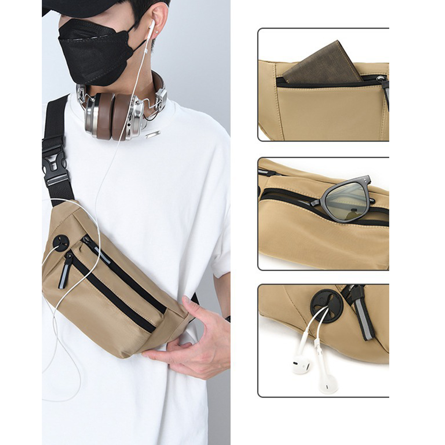 Waterproof Small Sling Cross Body Purse 2