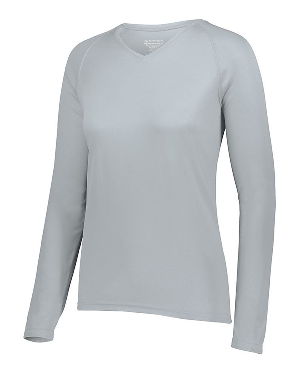 Women's Attain Wicking Long Sleeve V-Neck T-Shirt - 2797 3