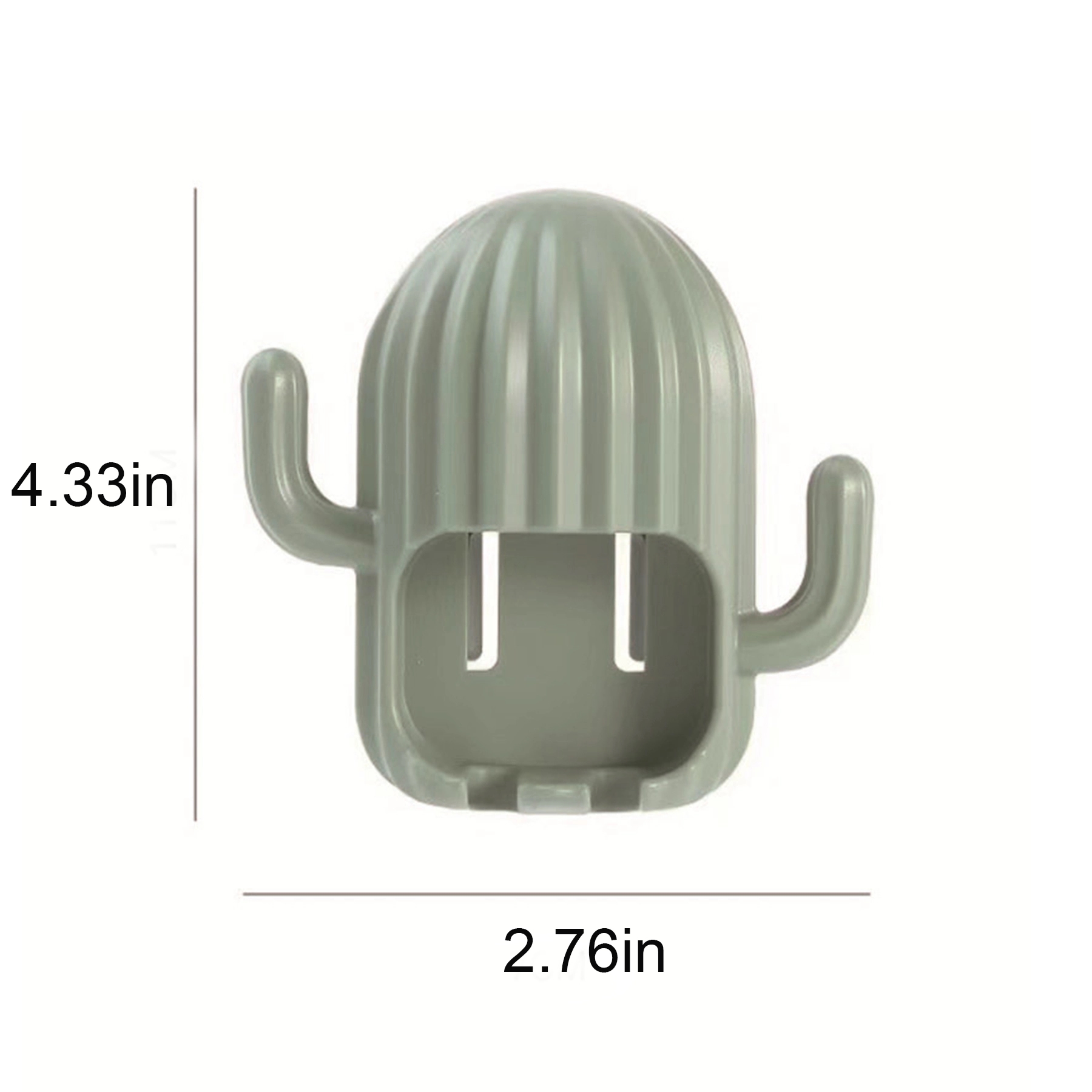 Cactus-shaped toothbrush holder 4