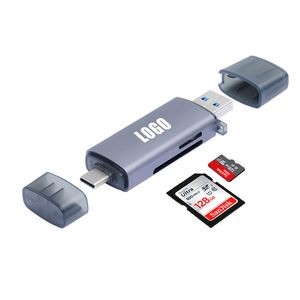 2 In 1 USB 3.0 and USB Type C Card Reader 6