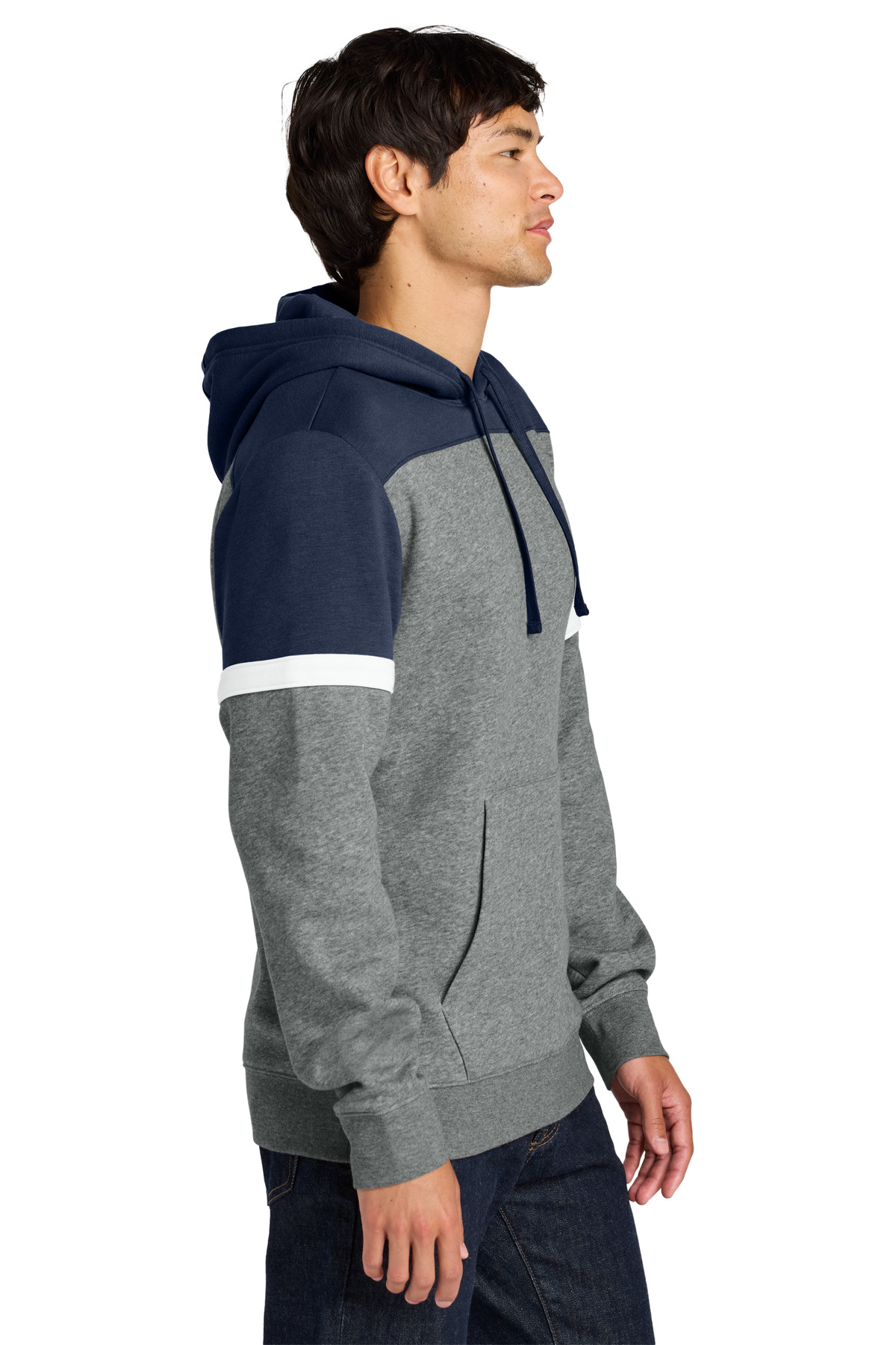 Sport-Tek Drive Fleece Colorblock Hoodie STF205 5