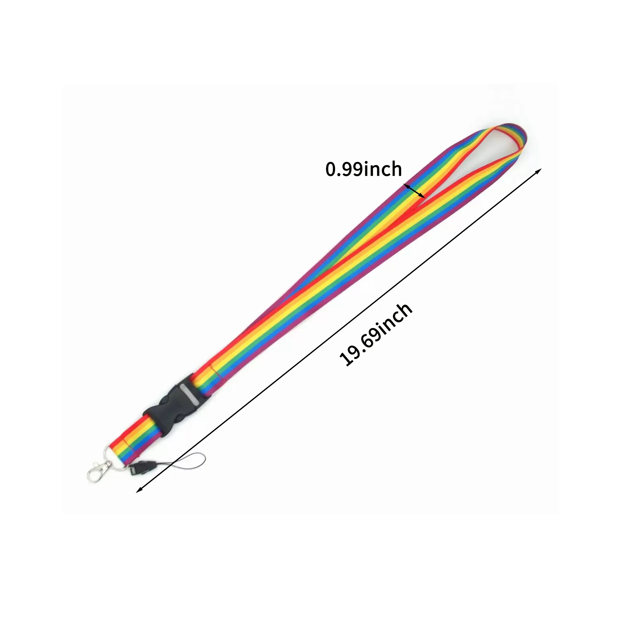 Rainbow Multi-Function ID Lanyard 2