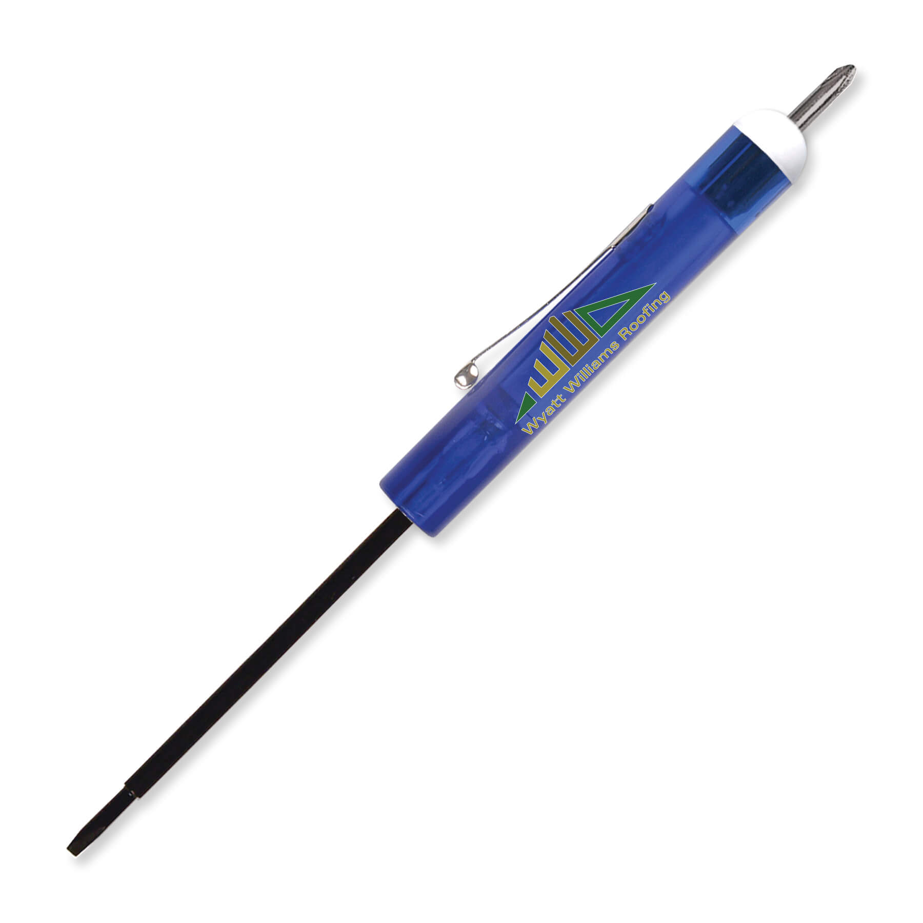 Pocket Screwdriver Tech Blade + #0 Phillips Top 9