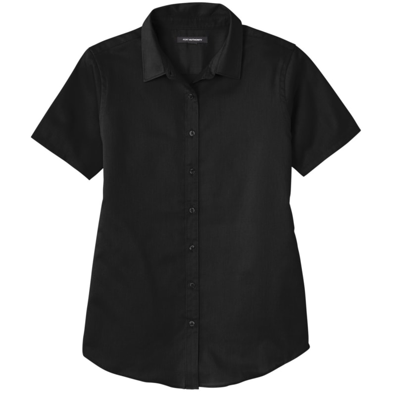 Port Authority Ladies Short Sleeve SuperPro React Twill Shirt. 69
