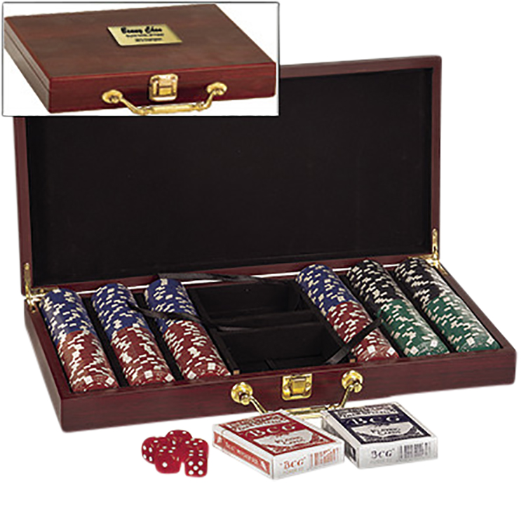 Rosemont Poker Gift Set - 300 Chip 2