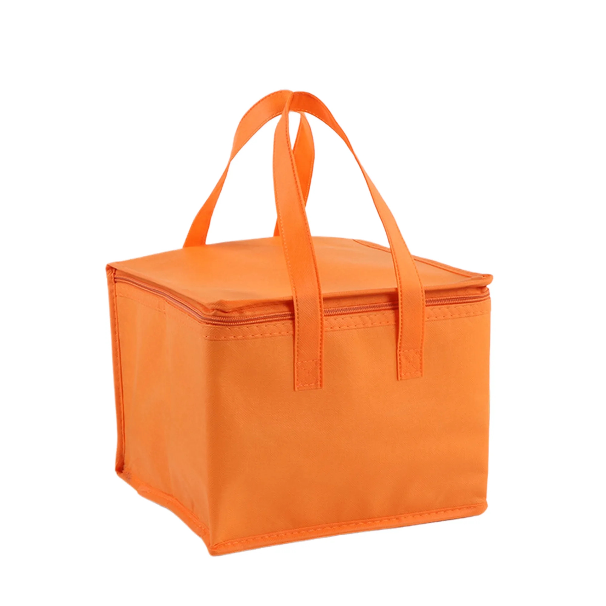 MOQ50 Waterproof Zippered Non-woven Outdoor Insulated Bag 5