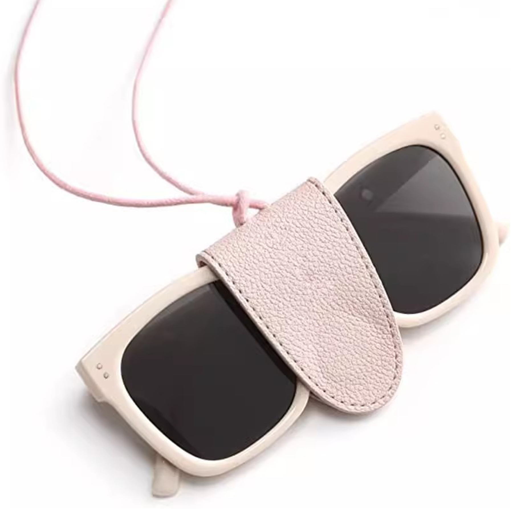 Magnetic Sunglasses Holder Clip with Chain 3