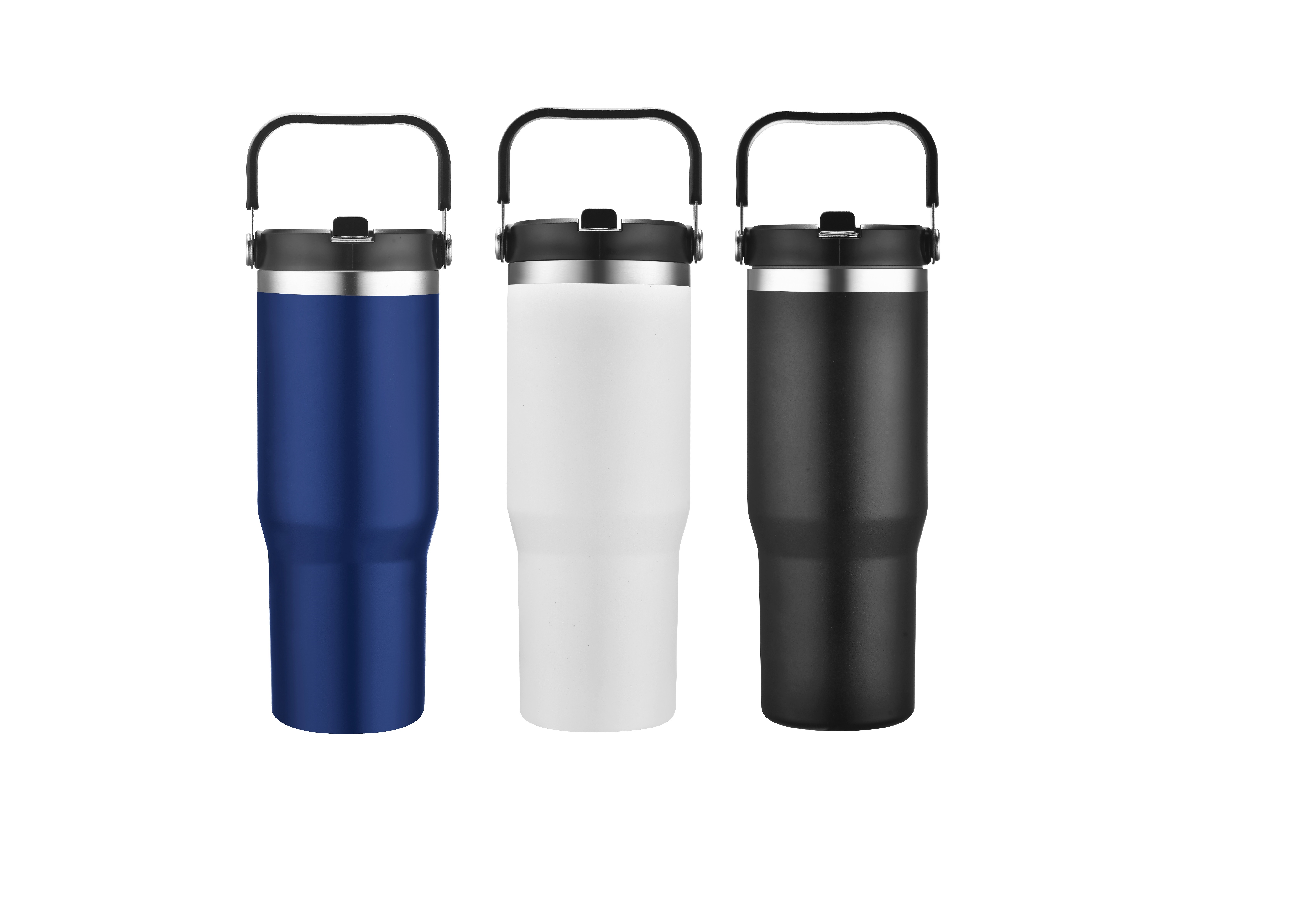 30 oz Vacuum Travel Mug with Carrier 4