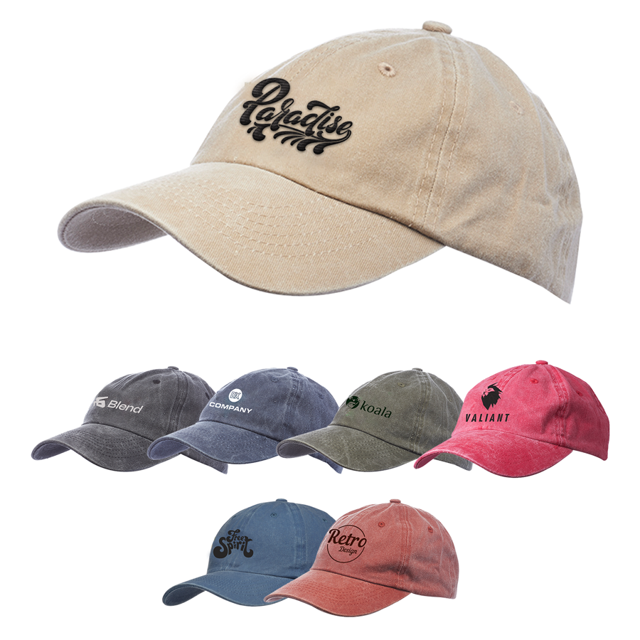 Washed Cotton Unconstructed 6-Panel Cap 10