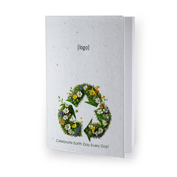 Earth day Seed Paper Notebook