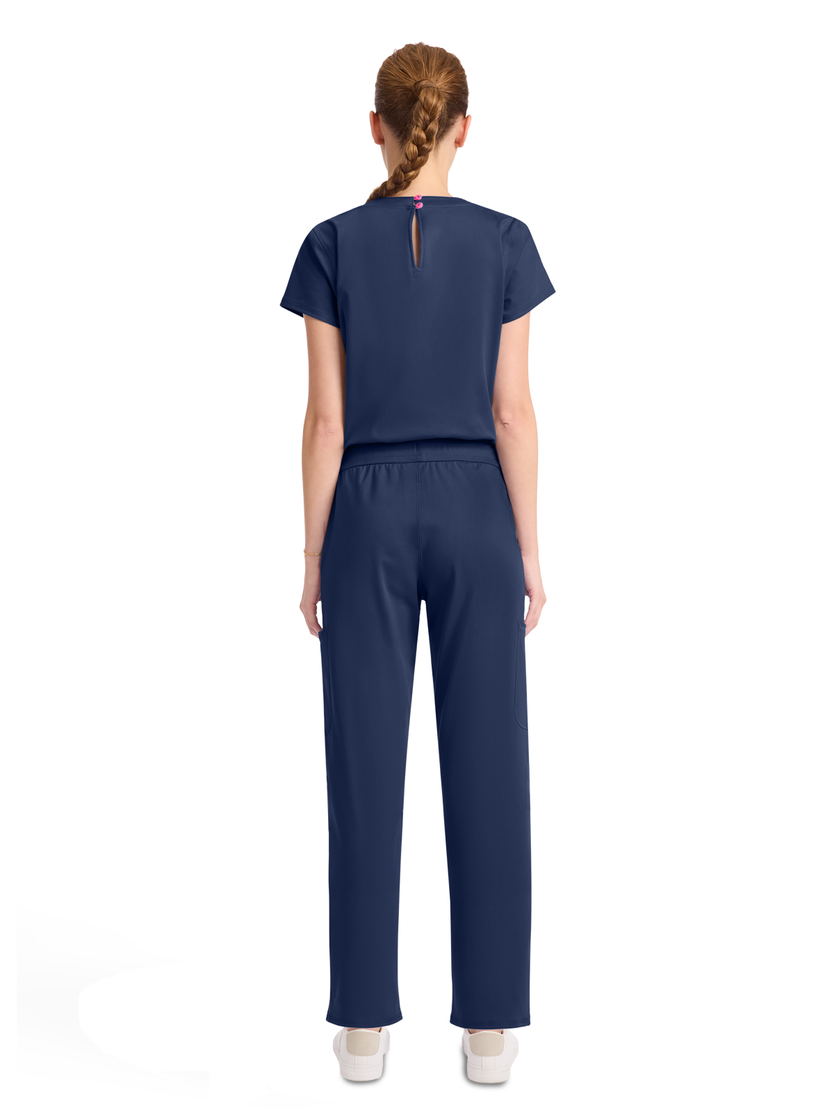 Med Couture - MC AMP KNIT - Women's 5-Pocket V-Neck Jumpsuit 3