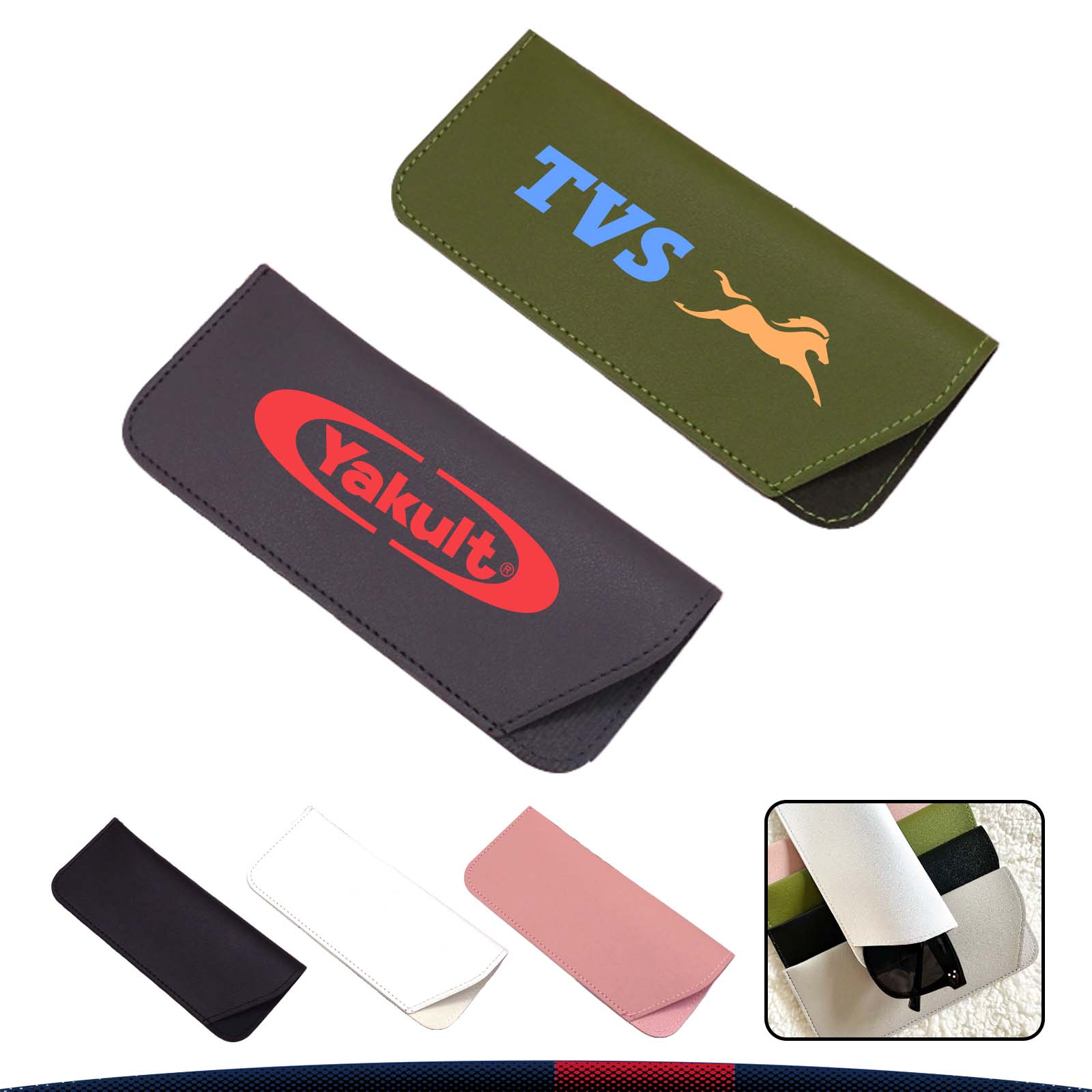 Concise PU Eyewear Bag 7