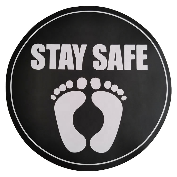 Social Distancing Floor Decal 4