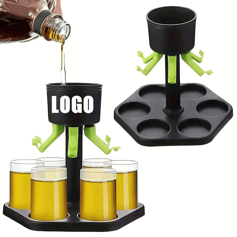 6 Shot Glass Dispenser and Holder 1
