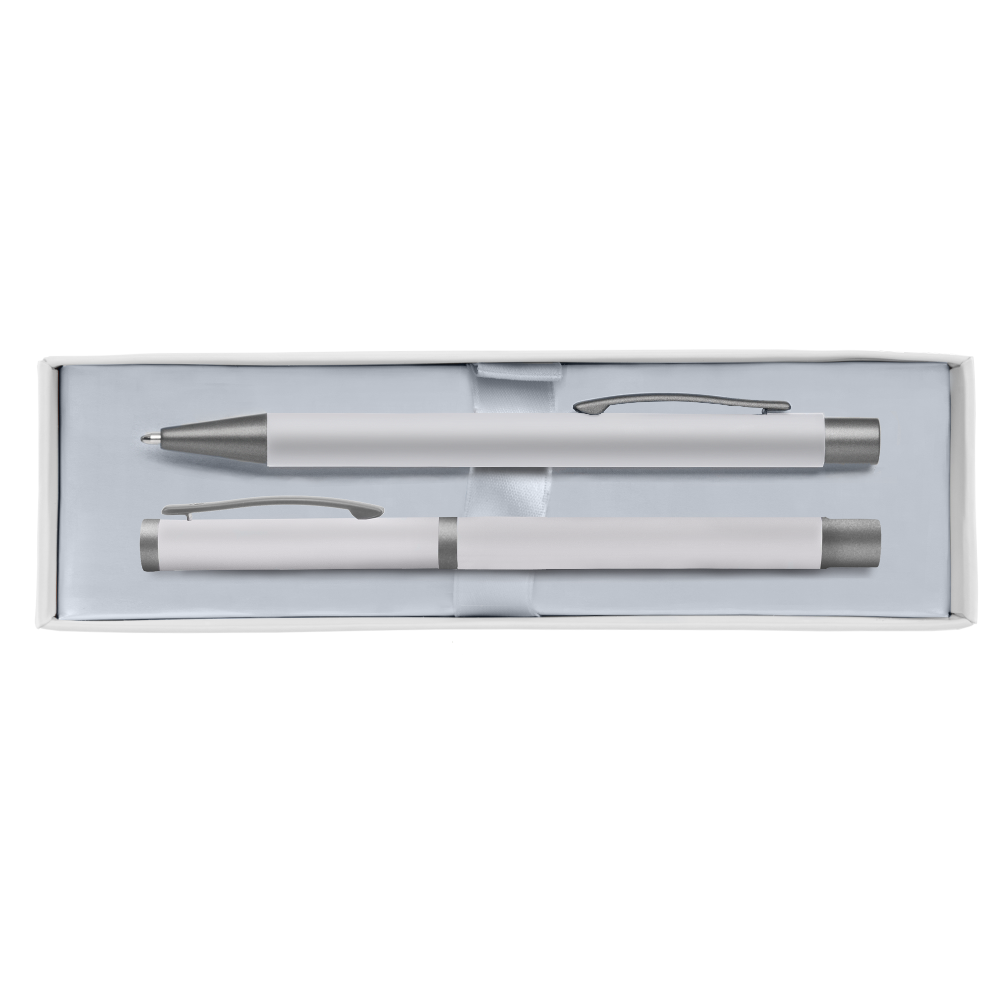 Bowie Softy Ballpoint & Rollerball Gift Set  on Pens and Box 6