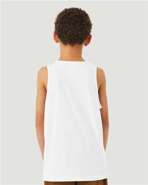 Youth Heather CVC Tank - 3480YCVC 8